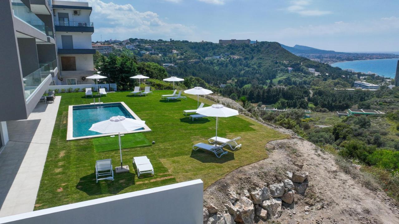 Aquarama Pool Apartments Ixia  Exterior photo